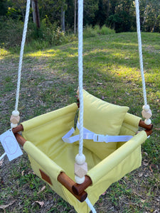 Citrus Zest Waterproof Canvas - Baby Swing
