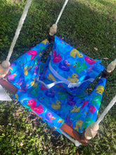 Load image into Gallery viewer, Rainbow Rubber Duckies Swing 🦆🌈