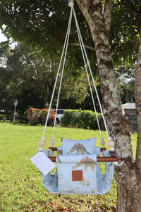 Dino Delight Baby Swing