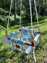 Load image into Gallery viewer, Colourful Snakes Baby Swing