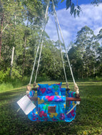 Rainbow Rubber Duckies Swing 🦆🌈