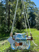 Load image into Gallery viewer, Colourful Snakes Baby Swing
