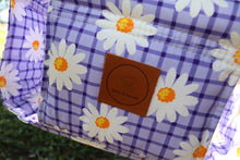 Load image into Gallery viewer, Purple Daisy Baby Swing